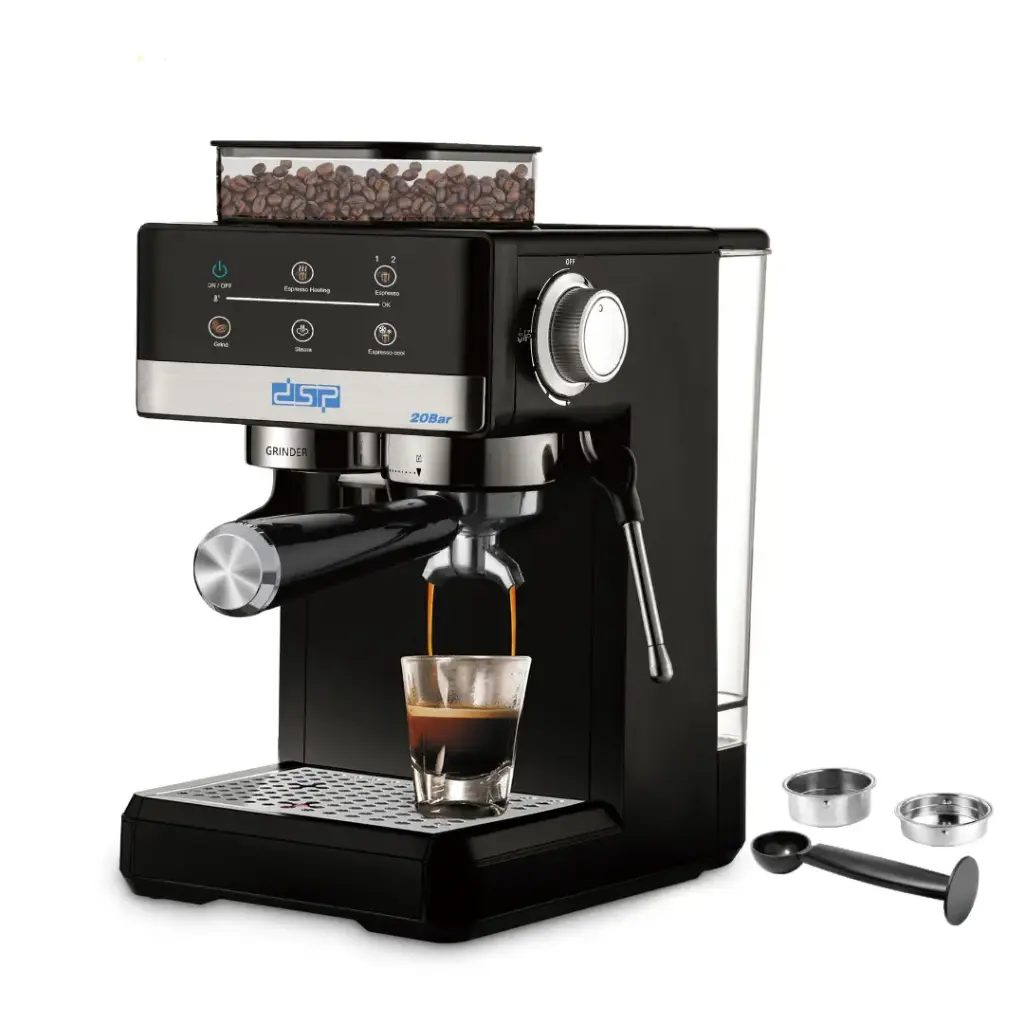 Machine à Café Espresso Avec Grinder DSP 1,7L 20 Bar – 1350W