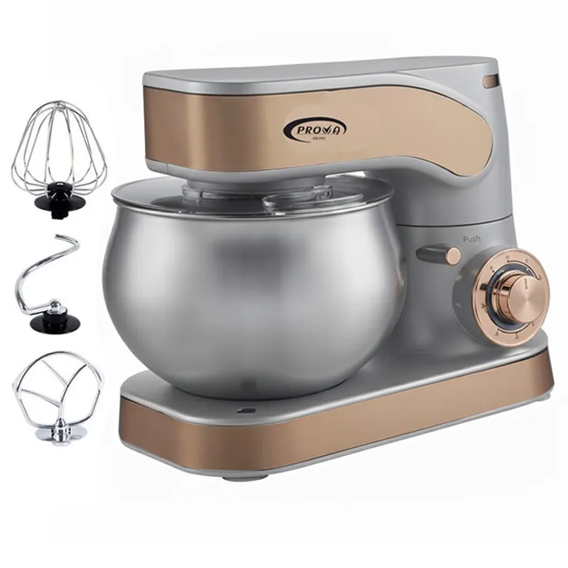 Robot Pétrin Prova 1300W - 5L - Argent