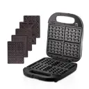 Appareil De Cuisson 5en1 ENZO Zouza , Panini , Gauffre ,Croque Monsieur , Donut - 1800 W