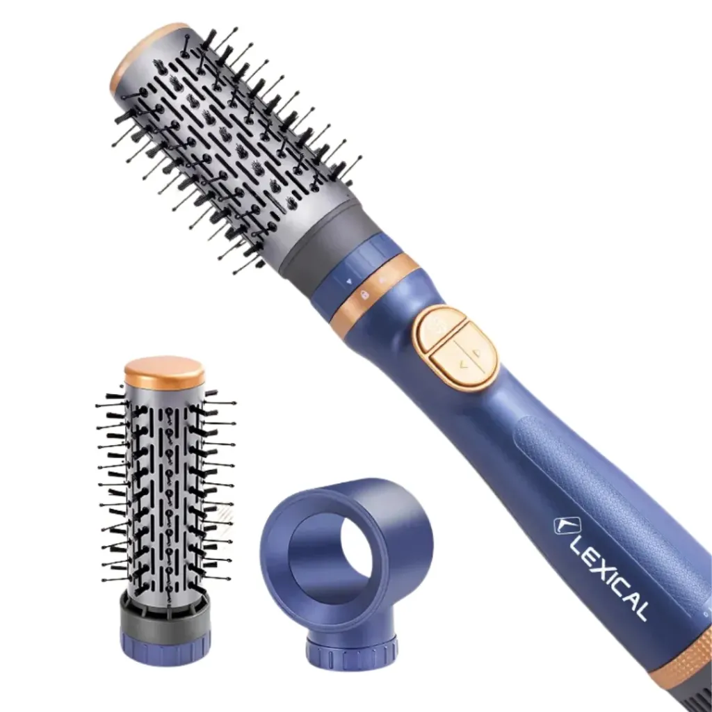 [LAS-5225B] Coffret Brosse Rotatif 3en1Lexical - 1000 W -- Bleu