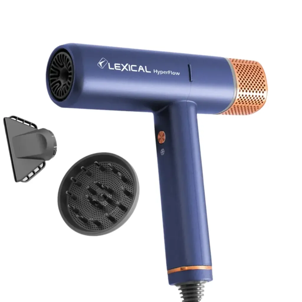 Sèche-cheveux Haute vitesse Lexical 1600W - Bleu