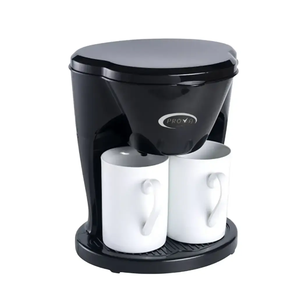Machine à Café Filtre Avec Deux Tasses Prova 240ml 400W