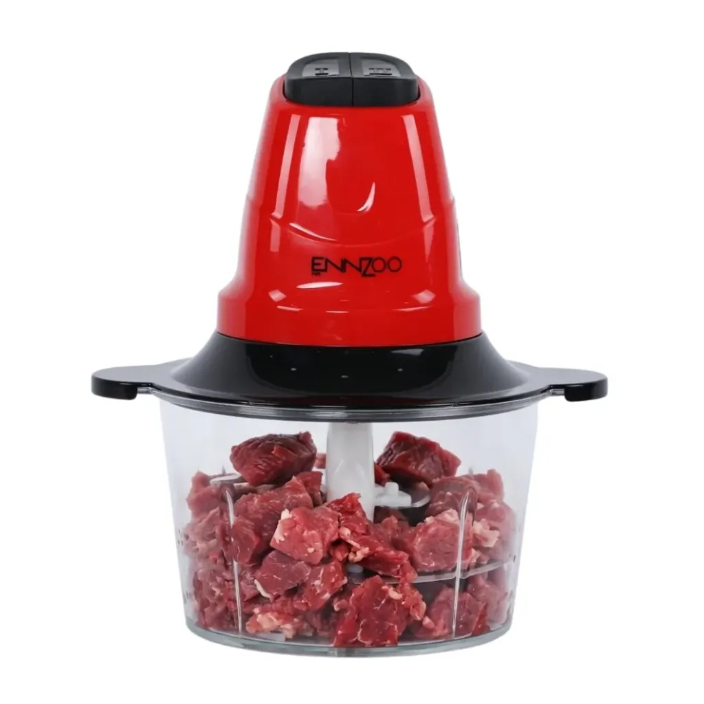 [ET-868R] Hachoir Électrique 200 W 2 L - ENZO - Rouge