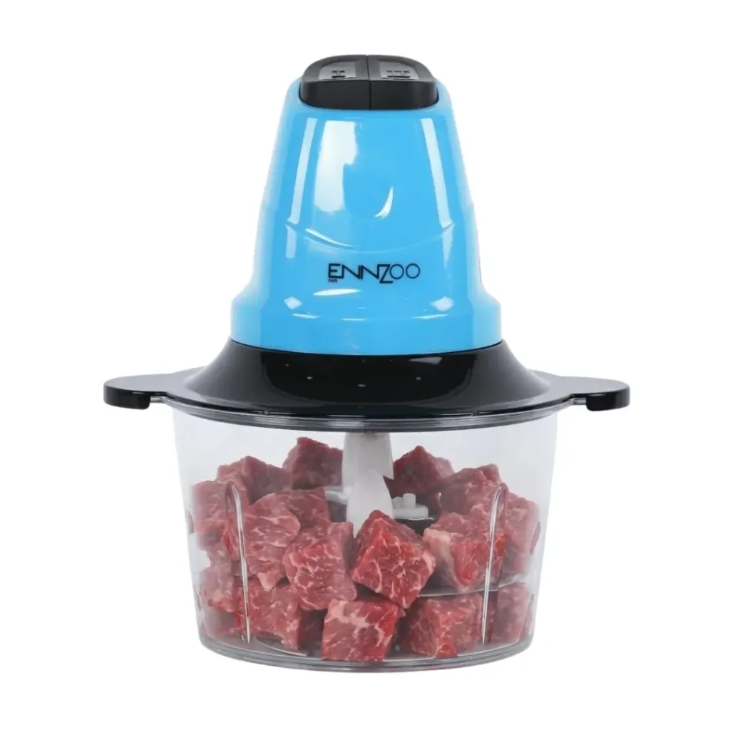 [ET-868BL] Hachoir Électrique 200 W 2 L  - ENZO -Bleu