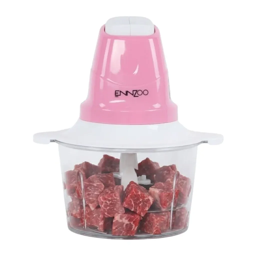 [ET-868RO] Hachoir Électrique 200 W 2 L - ENZO - Rose