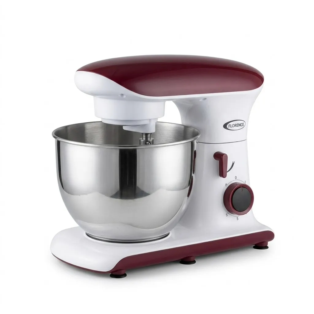 Robot Pétrin Florence  8L - 2000W - Rouge