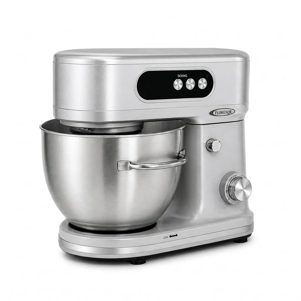 Robot Pétrin Florence 12L - 2000W - Argent