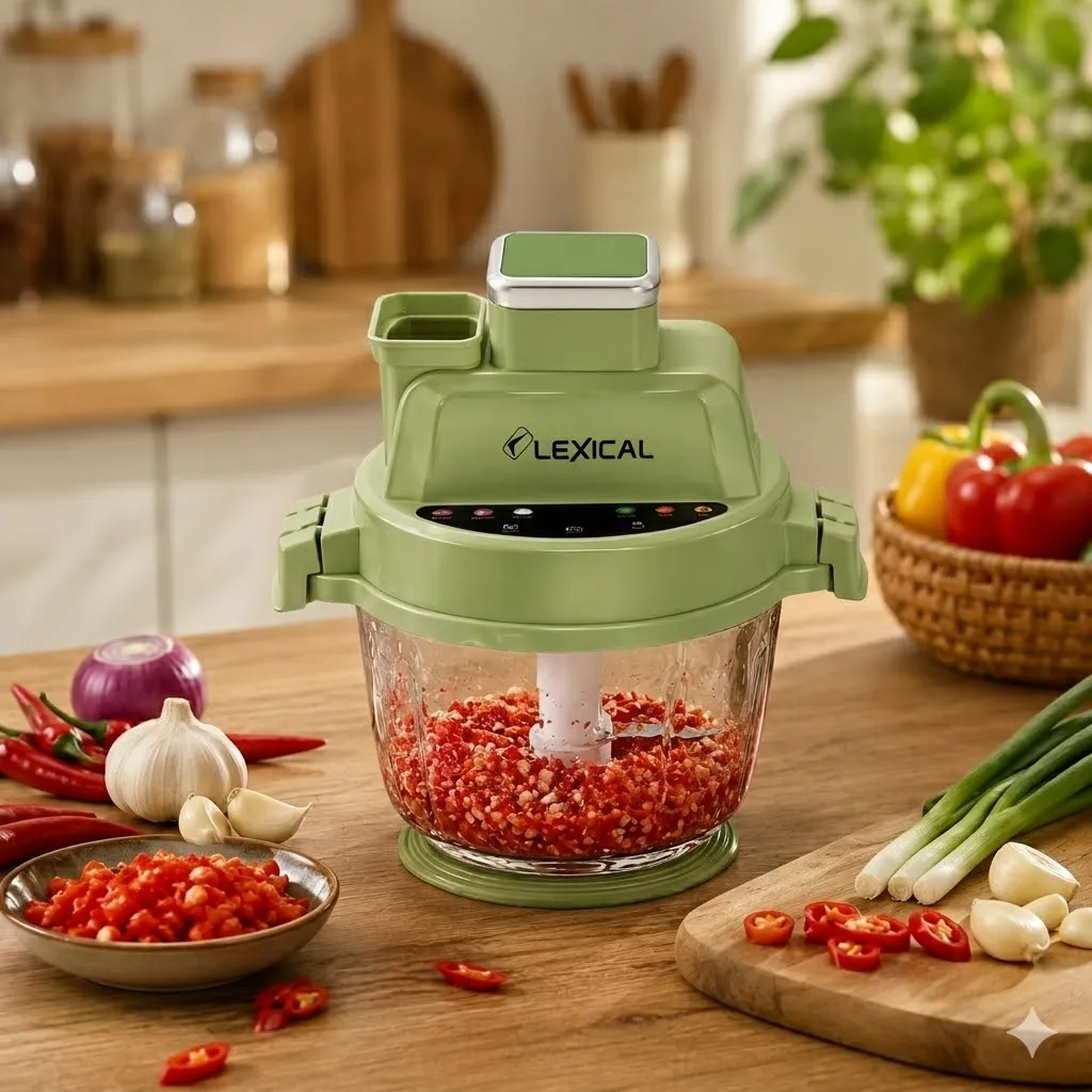 Hachoir multifonctions Lexical 3L - 600W - Vert