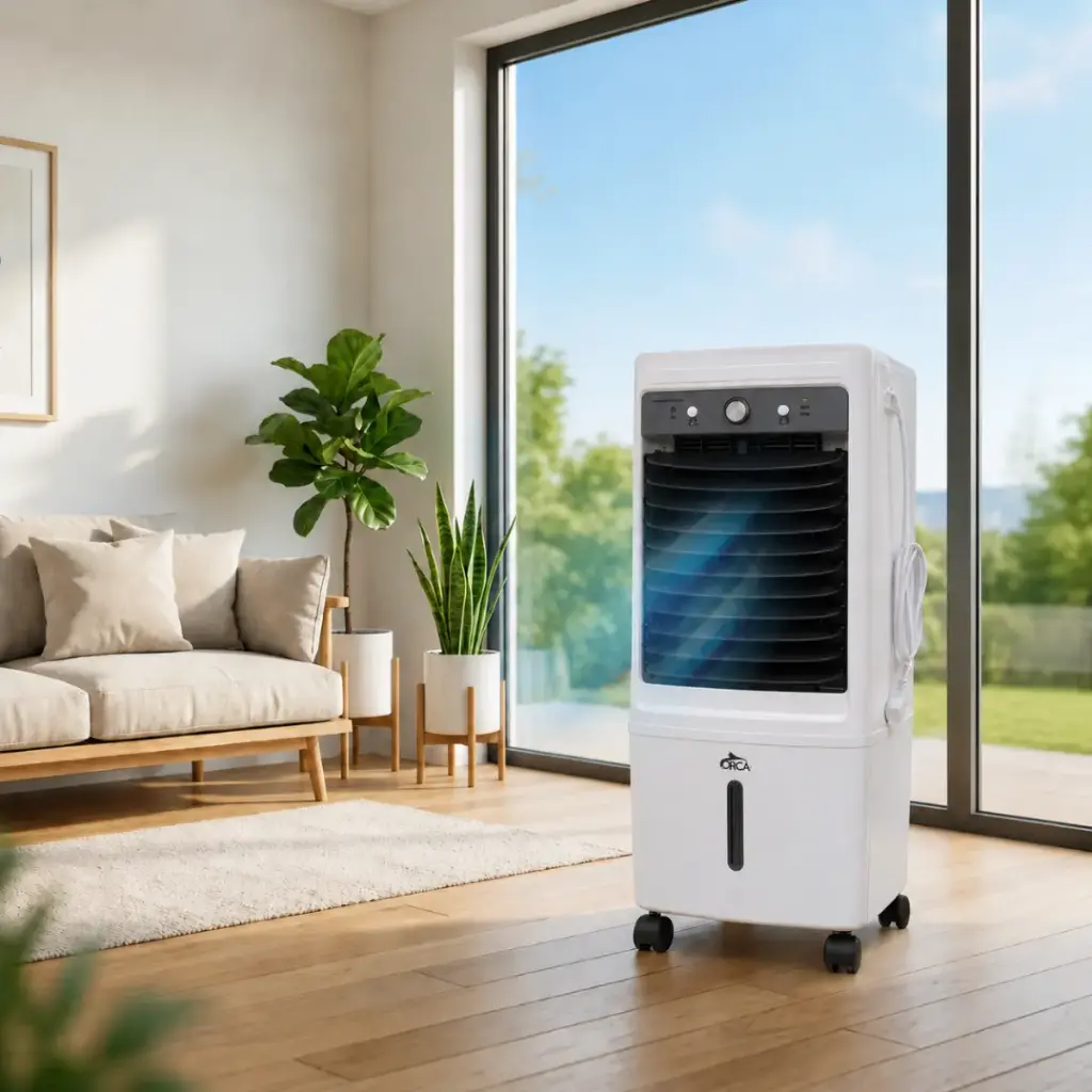 [ORCA-302N] Rafraîchisseur d’Air Mobile ORCA - 25L -80W Noir