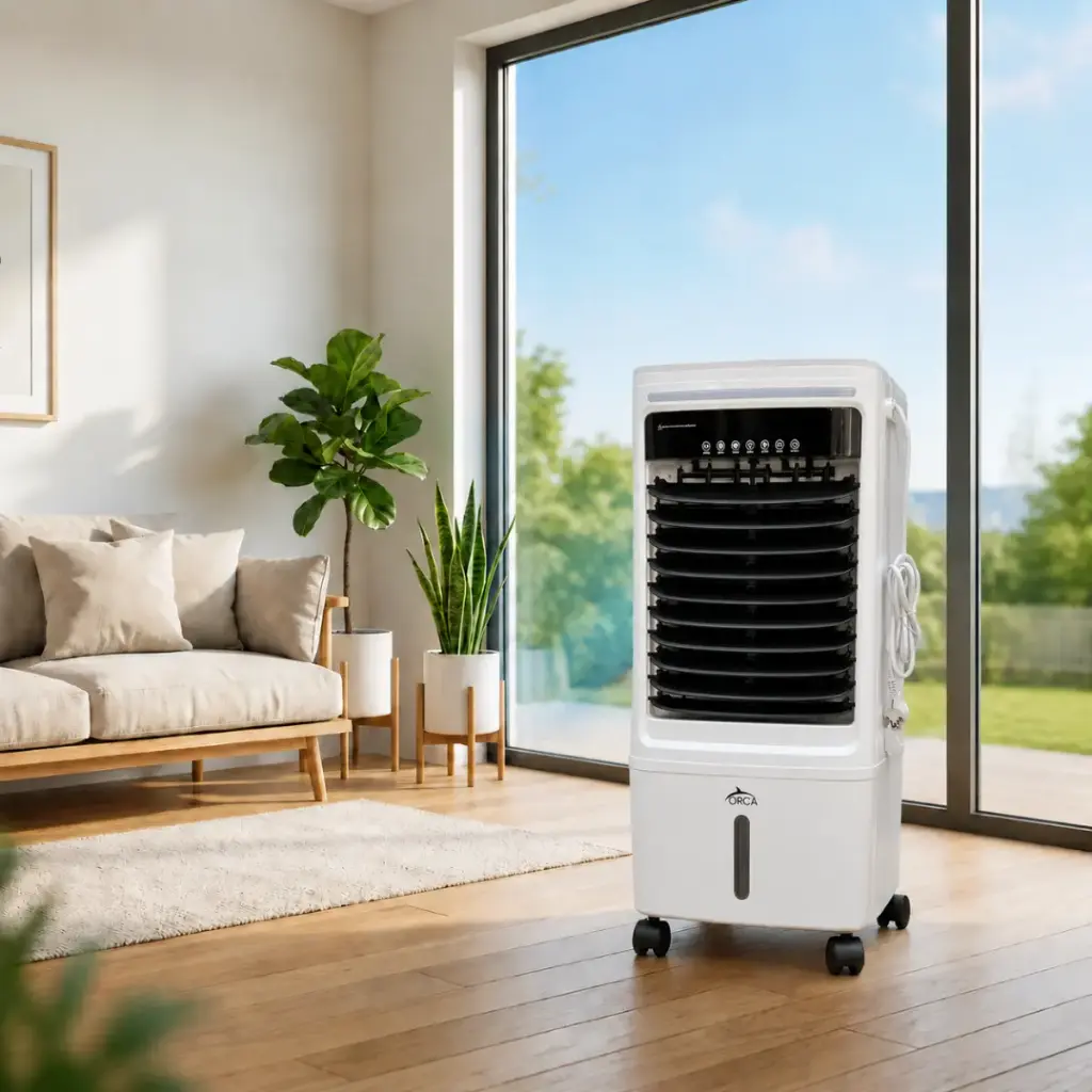[ORCA-301N] Rafraîchisseur d’Air Mobile ORCA - 25L -80W Noir
