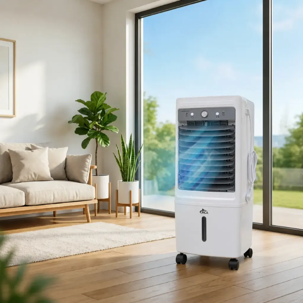 [ORCA-302G] Rafraîchisseur d’Air Mobile ORCA - 25L -80W- Gris