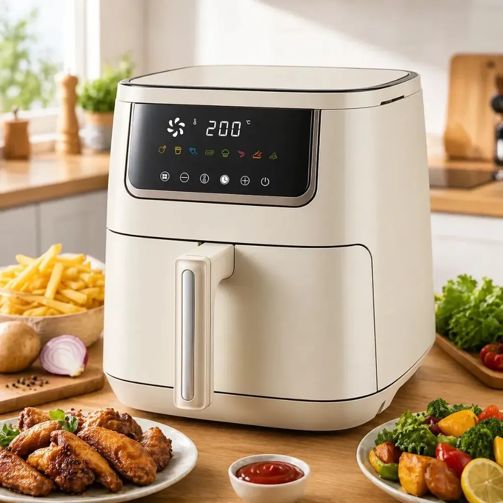 AirFryer avec Afficheur Lexical 7 L -1600W - Beige