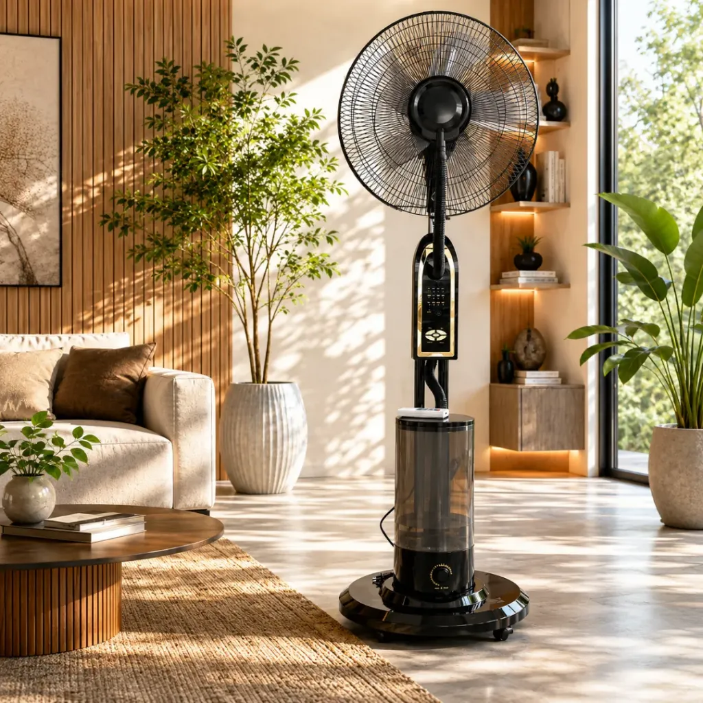 Ventilateur Brumisateur Avec Télécommande ORCA - 45W