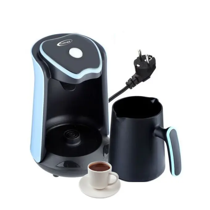[HK356B] Machine À Café Turc Électrique Florence 600W Bleu