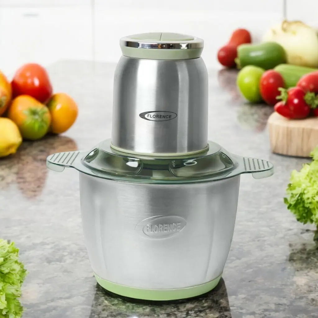 [AT7002V] Hachoir Florence 1000W 3L Inox Vert
