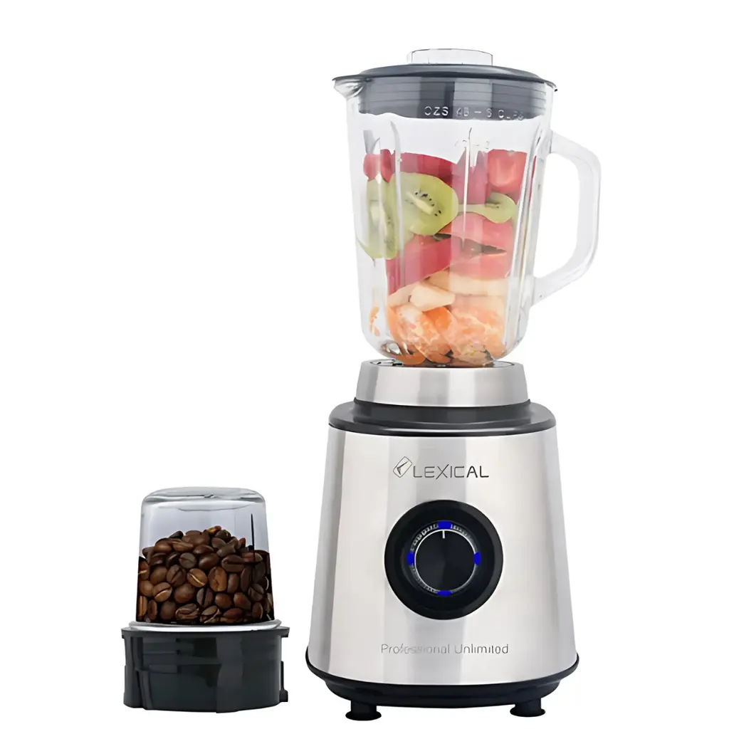[D-LBL1509] Blender Avec Grinder 2en1 Lexical 600W Bol en verre 1500ml