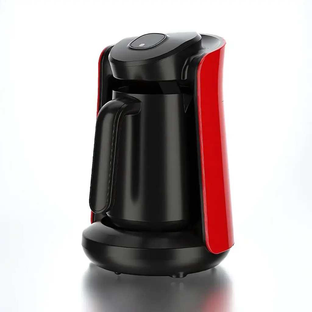 [SAI0044] Machine a Café Turc Silver Crest 400W Rouge 450ml