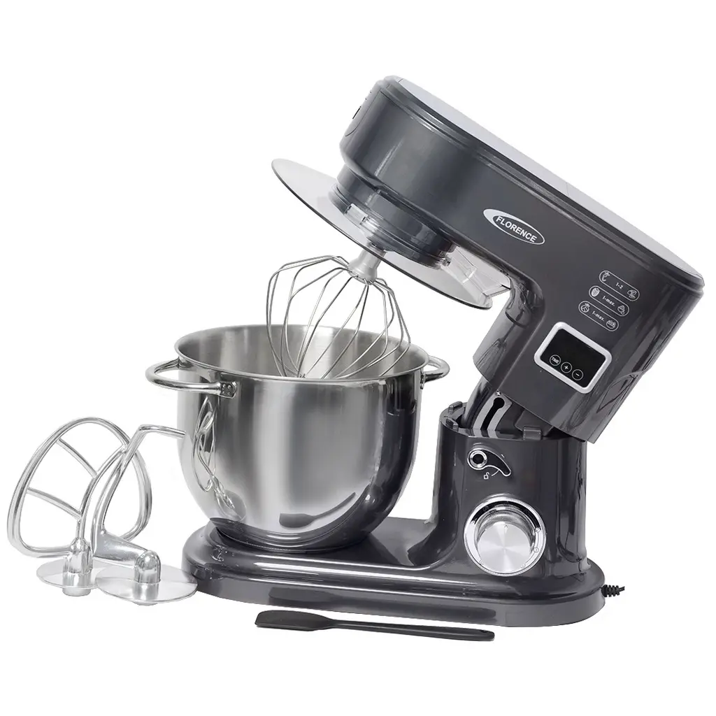 [LH215AG] Robot Pétrin Florence 6,5L - 2000W - Gris