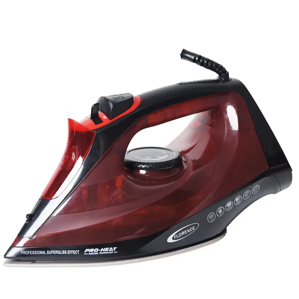 [HK376M] Fer a Repasser Florence 2200W Rouge
