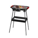 Barbecue Techwood Sur Pied 2000W, Grille Inox Réglable & Bac Récupérateur de Graisse – TBQ-825P