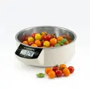 Balance de Cuisine Avec Afficheur Lexical avec Bol Inox