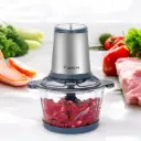 Hachoir Electrique Avec Bol en Verre Lexical 300W 2L Bleu